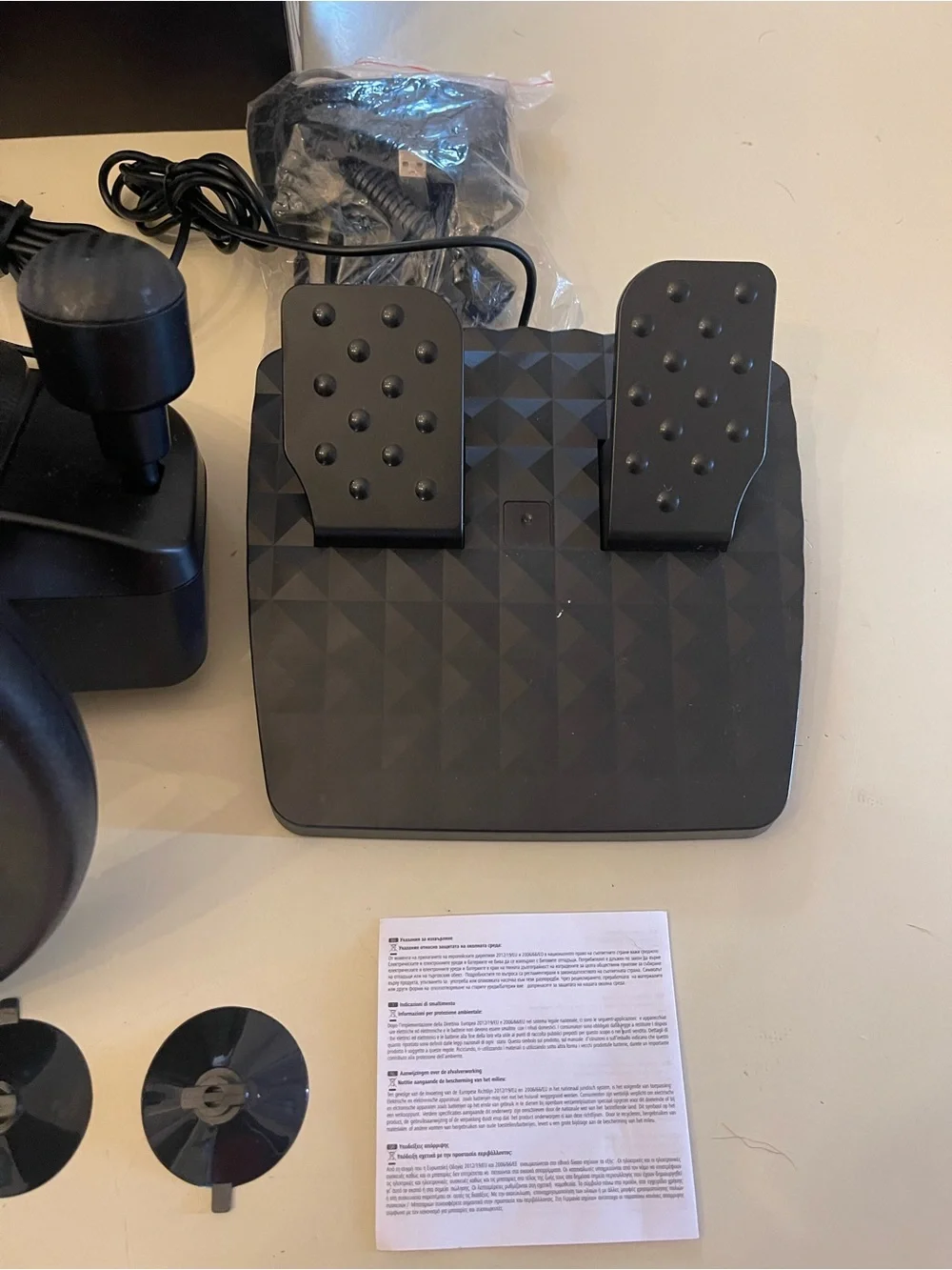 Open Box , Nitho Drive Pro V200 Racing Wheel & Pedals for Xbox, PC, PS4, Switch